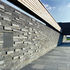 View of memorial wall