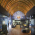 The Albert Hall’s blue walls reduce light transmission to exhibits