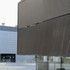 The weave-patterned aluminium profiles of the performance centre