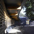 Curving classroom exterior