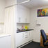 A GP treatment room