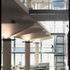 Drama doubled by visual  detachment of the concrete platforms from surrounding spaces