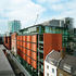 Terracotta louvres link the new building visually to the Paul Waterhouse block and the original hospital beyond