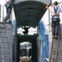 Lowering corner unit into place