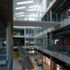 The central atrium. On the side are glass-walled studios for graphics and fine art