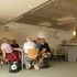 The simple space is gradually appropriated by the members