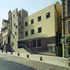 The rendered elevation is all that remains  of the original Netherbow Arts Centre