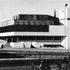 The theatre from south-east has a strongly shaped appearance