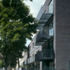 Balconies play an active role in street life