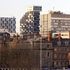 The penthouse topping the stepped residential building makes a bold new addition to the city’s skyline
