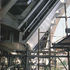 Construction of the aluminium clad arch on the south elevation