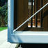 A close-up of the simplicity of the original construction