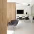 Waiting room and main meeting room beyond