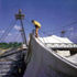 Hoisting up the roof membrane