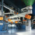 Batching equipment in the silo tower