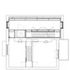Second floor plan. This floor provides a link from No 78 to No 80 where visitors can descend