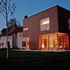 The south elevation of the extension is designed to take advantage of the views
