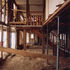 The existing buildings were stripped back to the frame