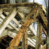 About 40% of the timber frame was beyond repair and had to be replaced