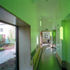Corridor with view onto courtyard