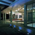 The main entrance with access ramp