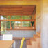Open plan dining and kitchen area