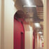 The practice rooms, their newness emphasised by their separation from the existing structure. 