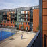 Flats above maisonettes