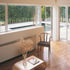 The view from within the sitting room