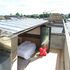 A small sun terrace creates a private area