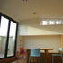 View of the interior, large sliding folding doors provide views on to the city