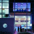 The entrance by night