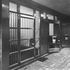 Custody area. Several large group cells are provided