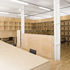 Bespoke birch-faced ply was selected to construct the workstations