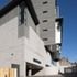 Projecting cornice of hotel