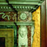 Detail of mantle in the library