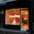 Customers become the window display at Noddles