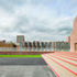 Elevation of the classroom terrace