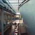 The foyer connects the three storeys of the building