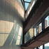 Ramped bridges provide access to the theatres auditorium
