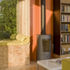 Internally the walls and ceiling to the upper level are lined in OSB