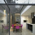The dining space