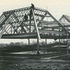 The steel frame being errected