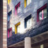 Office space invades the central cylinder