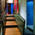 The gangway from the front door to the kitchen