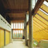 Triple-height space overlooking the restaurant