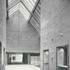 Interior view of glazed roof