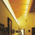 Glazed north wall meets picture gallery along the eastern perimeter