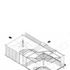Axonometric showing structural system