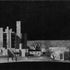 Model showing massing